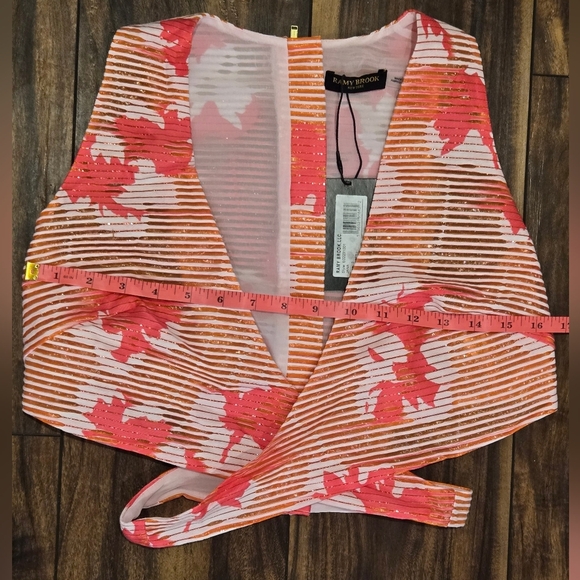 Ramy Brook Jana Floral Two-Piece sz 2 - Picture 6 of 12